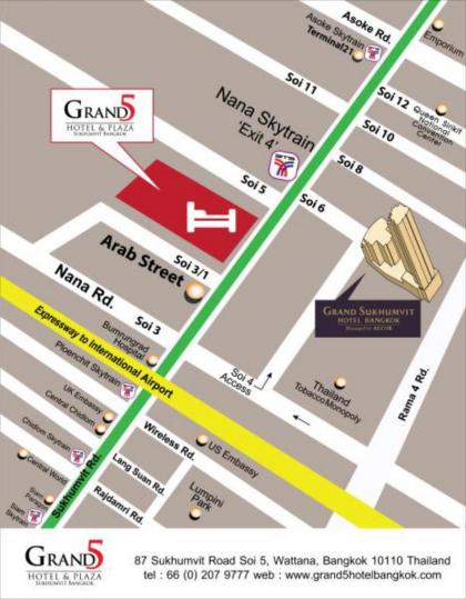 Grand 5 Hotel & Plaza Sukhumvit Bangkok - image 17