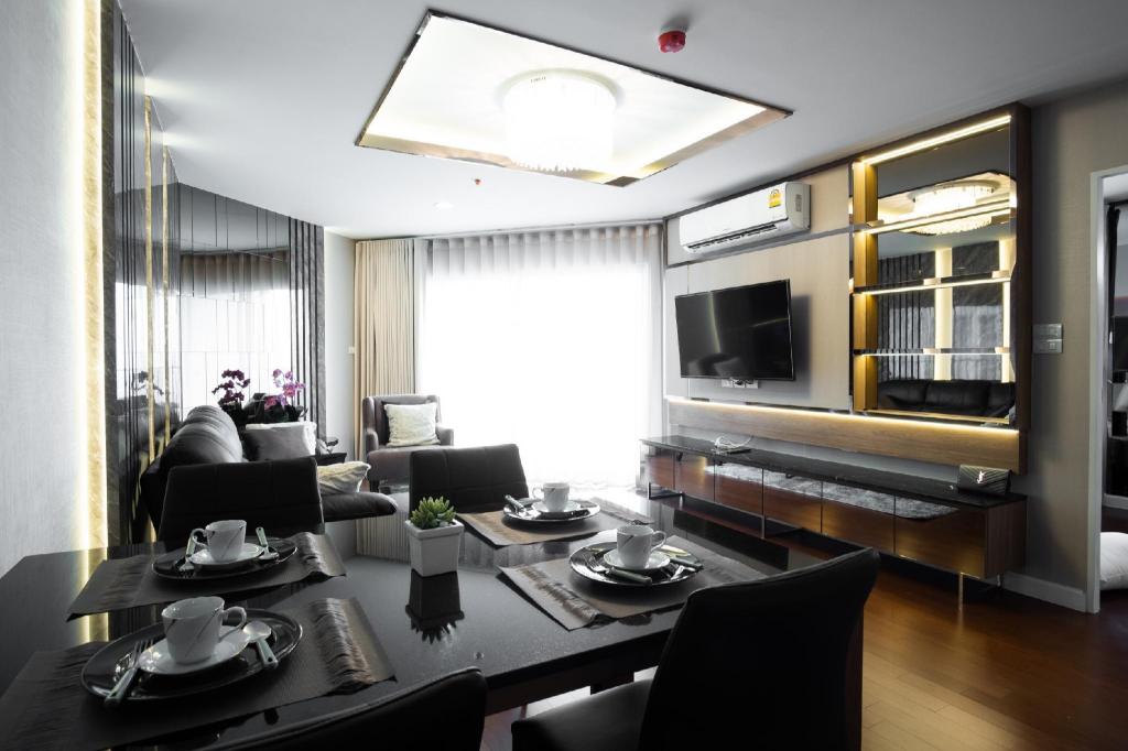 LuxuryDuplex belle condo/Subway Rama9/3BR/BKK/Wifi - main image