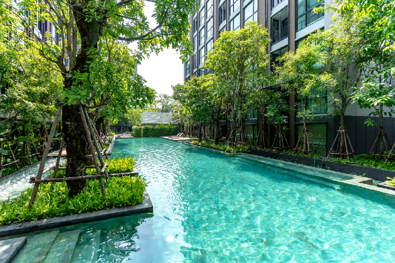 1bed room  Japanese hot spring apartment Bangkok - image 3