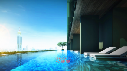 2BR luxury new condo Bangkok center 350M to BTS - image 5