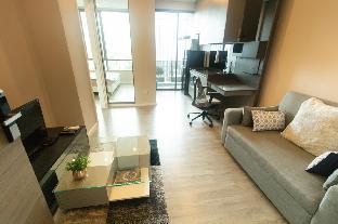 One Bd rm Apt Bangkok view 2-3 min walk to BTS - image 3