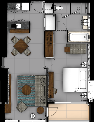 klapsons The River - 1 Bedroom Deluxe - image 4